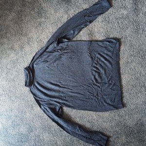 Zara medium blue turtleneck sweater shirt